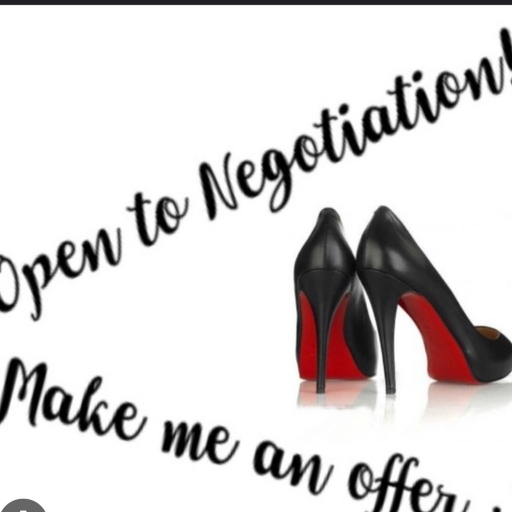 All shoes and sandals 13 $.offer me 13 and I will accept the offer.